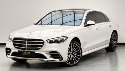 مرسيدس بنز S 580 2024 Mercedes-Benz S580 4Matic, 09/2028 Mercedes Warranty, Mercedes Full Service History, GCC