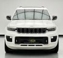 Jeep Grand Cherokee Overland 3.6L 2023 Jeep Grand Cherokee Overland 4x4, 07/2028 Jeep Warranty + Service Contract, Jeep 