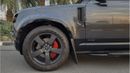 لاند روفر ديفندر 110  X P400 BLACK COLOUR / 2022 MODEL / V 6 / UNDER WARRANTY AND SERVICE CONTRACT