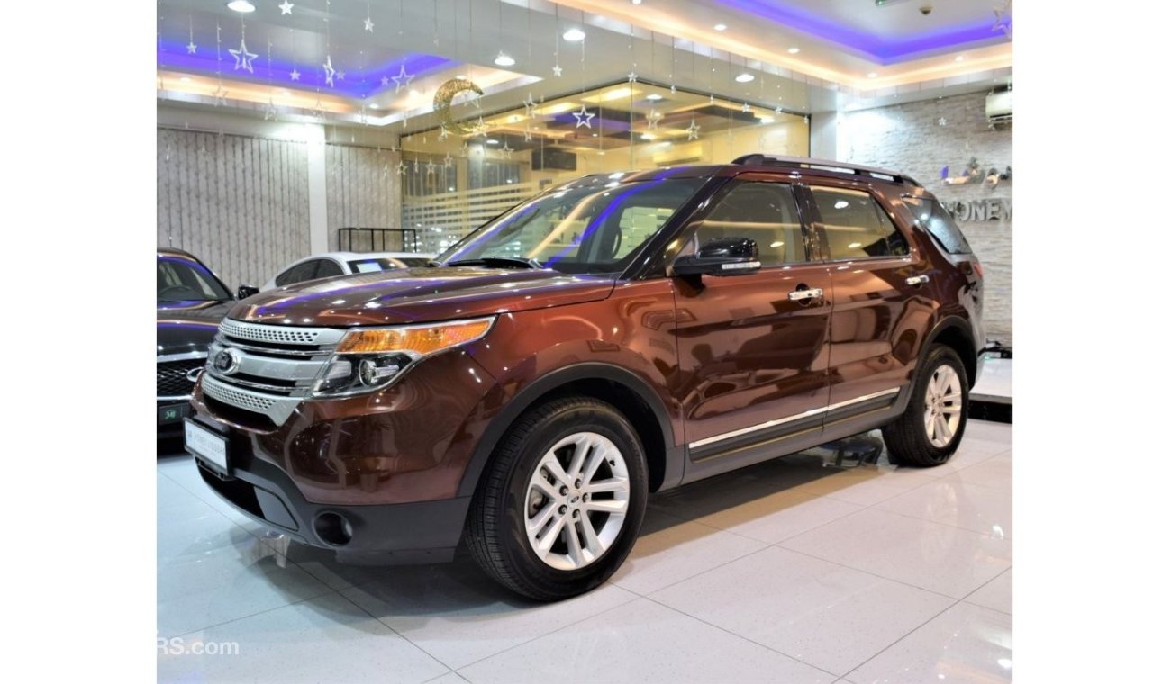 Ford Explorer EXCELLENT DEAL for our Ford Explorer XLT 4WD 2015 Model!! in Brown Color! GCC Specs