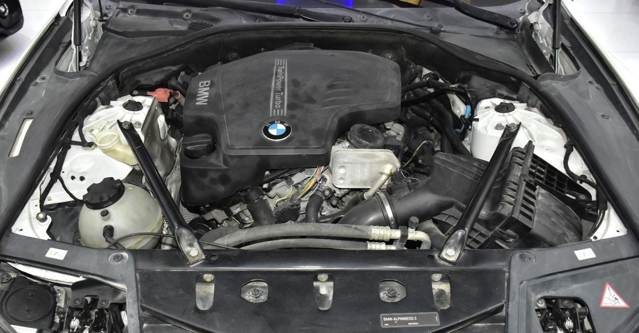 BMW 520i EXCELLENT DEAL for our BMW 520i ( 2012 Model ) in White Color GCC Specs