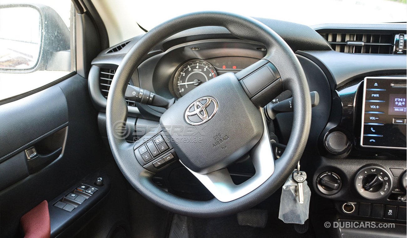 Toyota Hilux 2.7 & 2.4 DOUBLE & SINGLE CABIN 4x4 & 4x2  POWER & MANUAL WINDOWS & MANUAL AND AUTO GEAR-B AVAILABLE