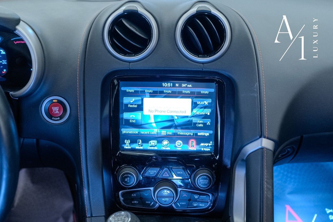 دودج فايبر 2014 Dodge Viper Time Attack Edition, 7 OF 33, In the World, Clean Title, Low Kms, American Specs