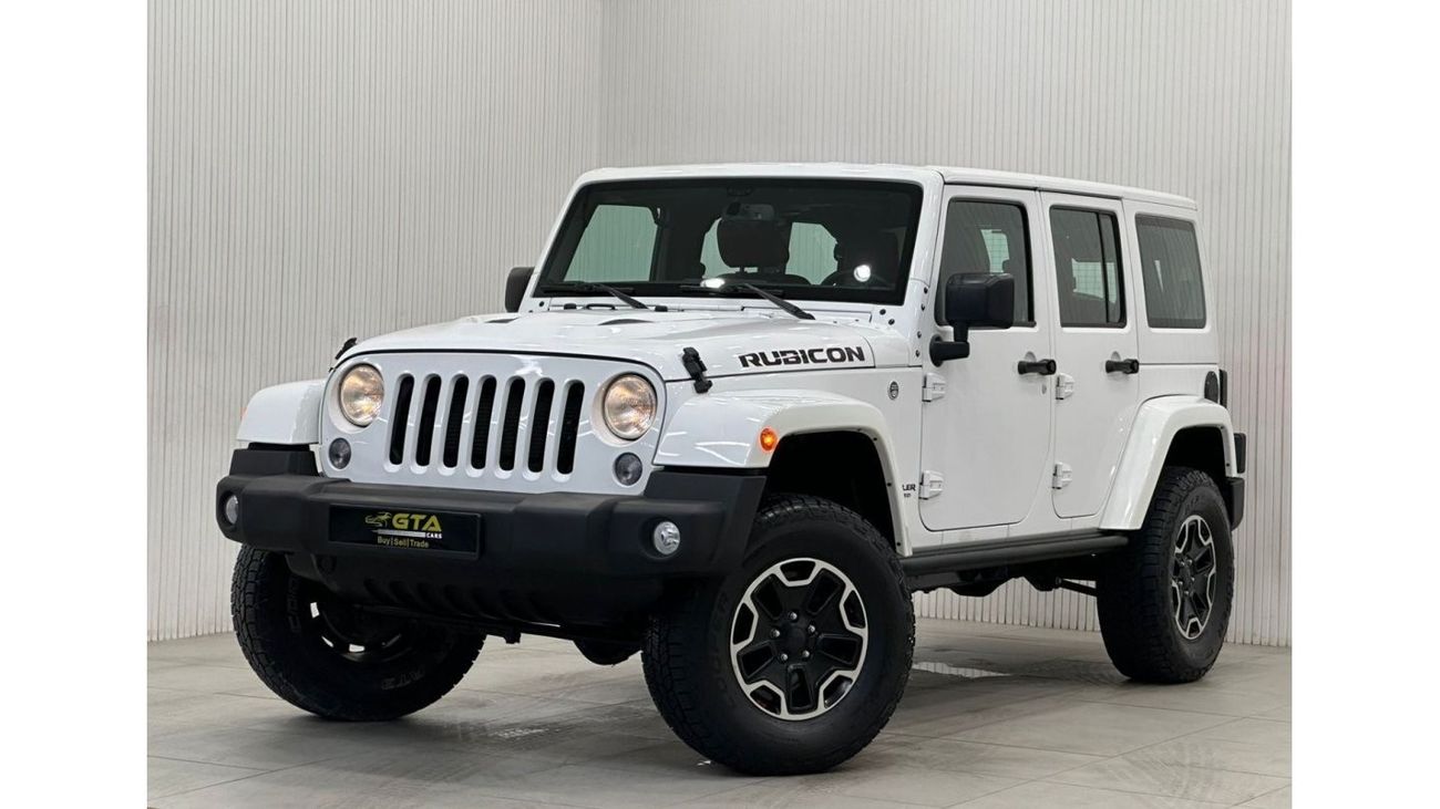 جيب رانجلر 2016 Jeep Wrangler Unlimited Rubicon X, Limited Edition, Excellent Condition, GCC