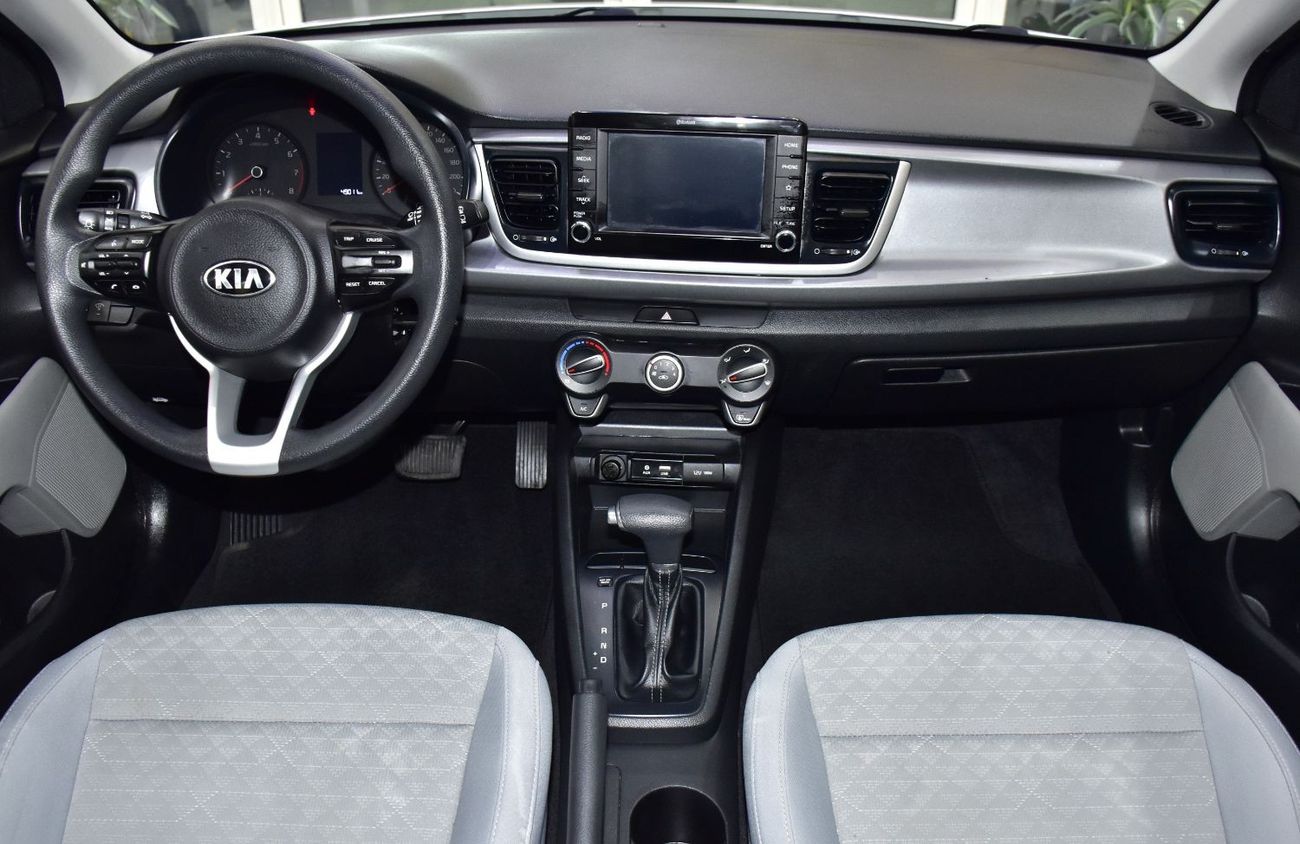 Kia Rio EXCELLENT DEAL for our KIA Rio ( 2021 Model ) in White Color GCC Specs