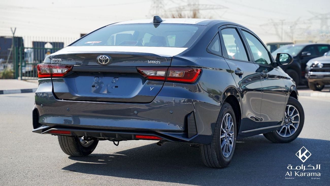 Toyota Yaris Y | 1.3L - 4-Cylinder | GCC Specs | Climate Control | Alloy Wheels | Rear Camera | NEW