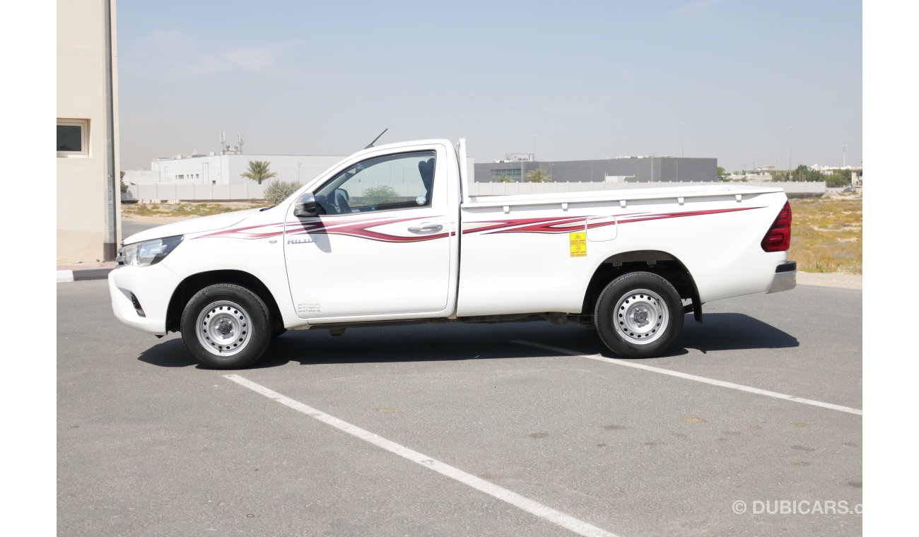 Toyota Hilux SINGLE CABIN PICK UP WITH GCC SPEC