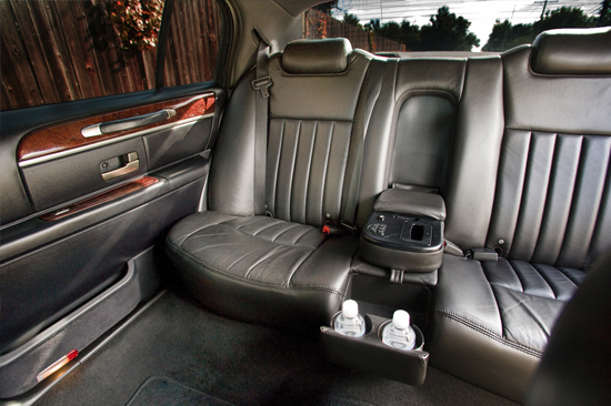 Lincoln Town Car interior - Seats