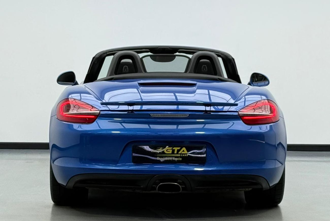 Porsche 718 Boxster 2015 Porsche Boxster, 2026 Porsche Warranty, Full Porsche Service History, Excellent Condition, GCC