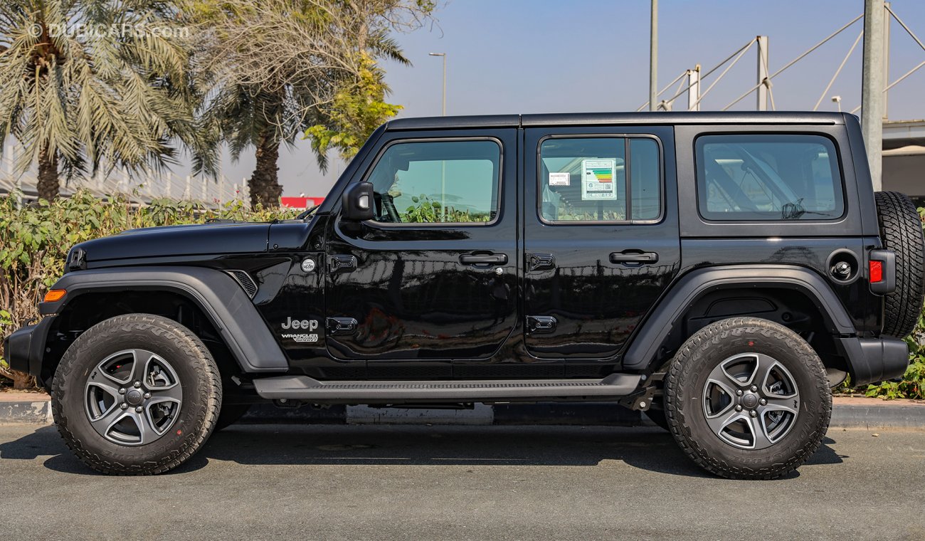 Jeep Wrangler Unlimited Sport Plus V6 3.6L , GCC , 2021 , 0Km , W/3 Yrs or 60K Km WNTY @Official Dealer