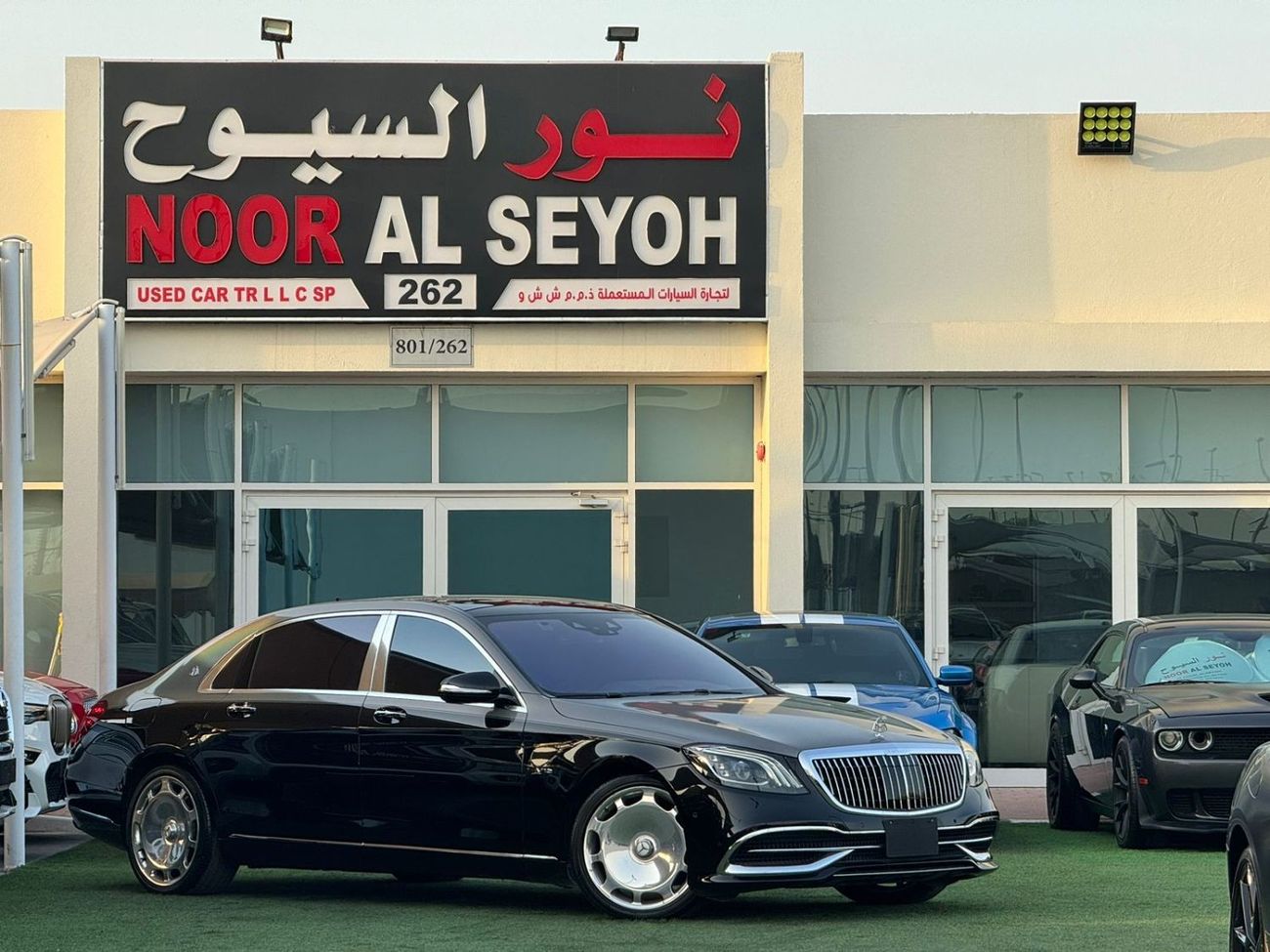مرسيدس مايباخ S650 مايباخ مرسيدس بنز S650 مايباخ وارد المانيا 2020 صبغ وكاله كلين تايتل بحاله ممتازه بدون حوادث