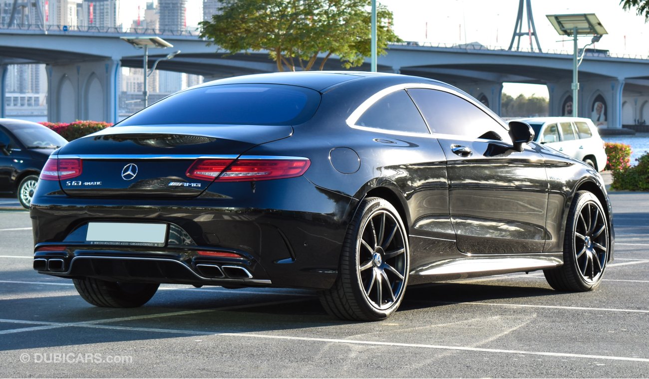 Mercedes-Benz S 63 AMG Coupe 2015 Mercedes-Benz S63 AMG 5.5L 8 Cylinder Turbocharged 585 BHP ------------------------------- GCC