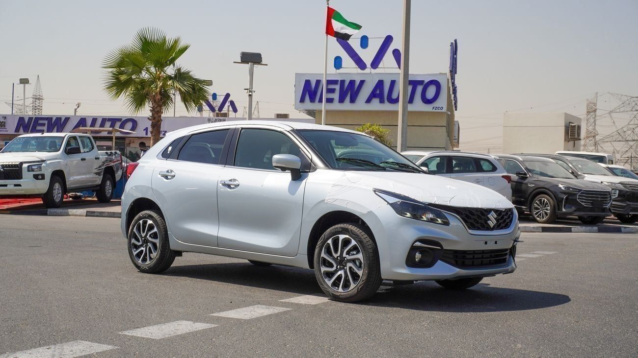 سوزوكي بالينو جديدة كلياً 2026 Suzuki Baleno GLX (N-BAL15-P-26-GLX-2) محرك 1.5 لتر | 5 ركاب | مواصفات أفريقية | لل