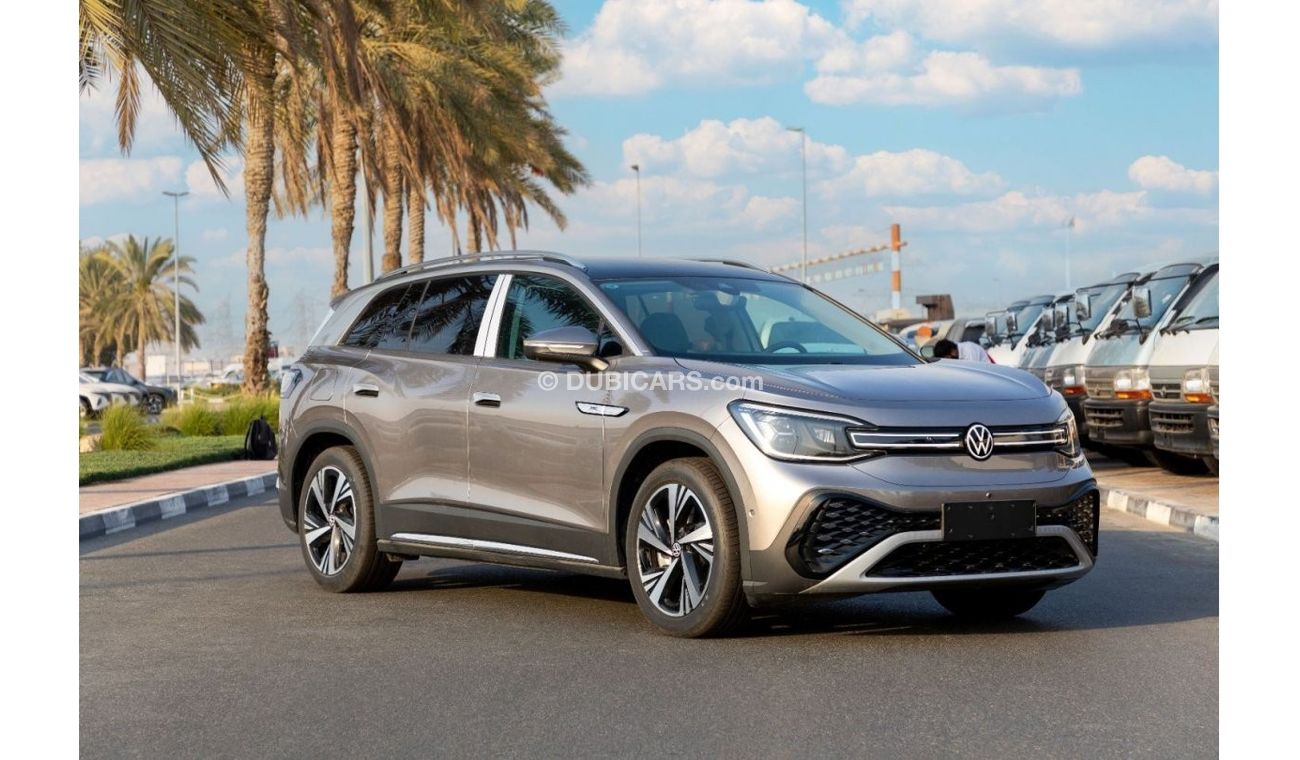 Volkswagen ID.6 2022 Volkswagen ID6 Litepro 20" Fixed Panoramic W/o HUD + 360CAM 6 Seats AT - Gold inside white & bl