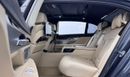 بي أم دبليو 750Li xDrive 4.4L (523 HP) 2016 BMW 750Li xDrive, Full Service History, Excellent Condition, GCC