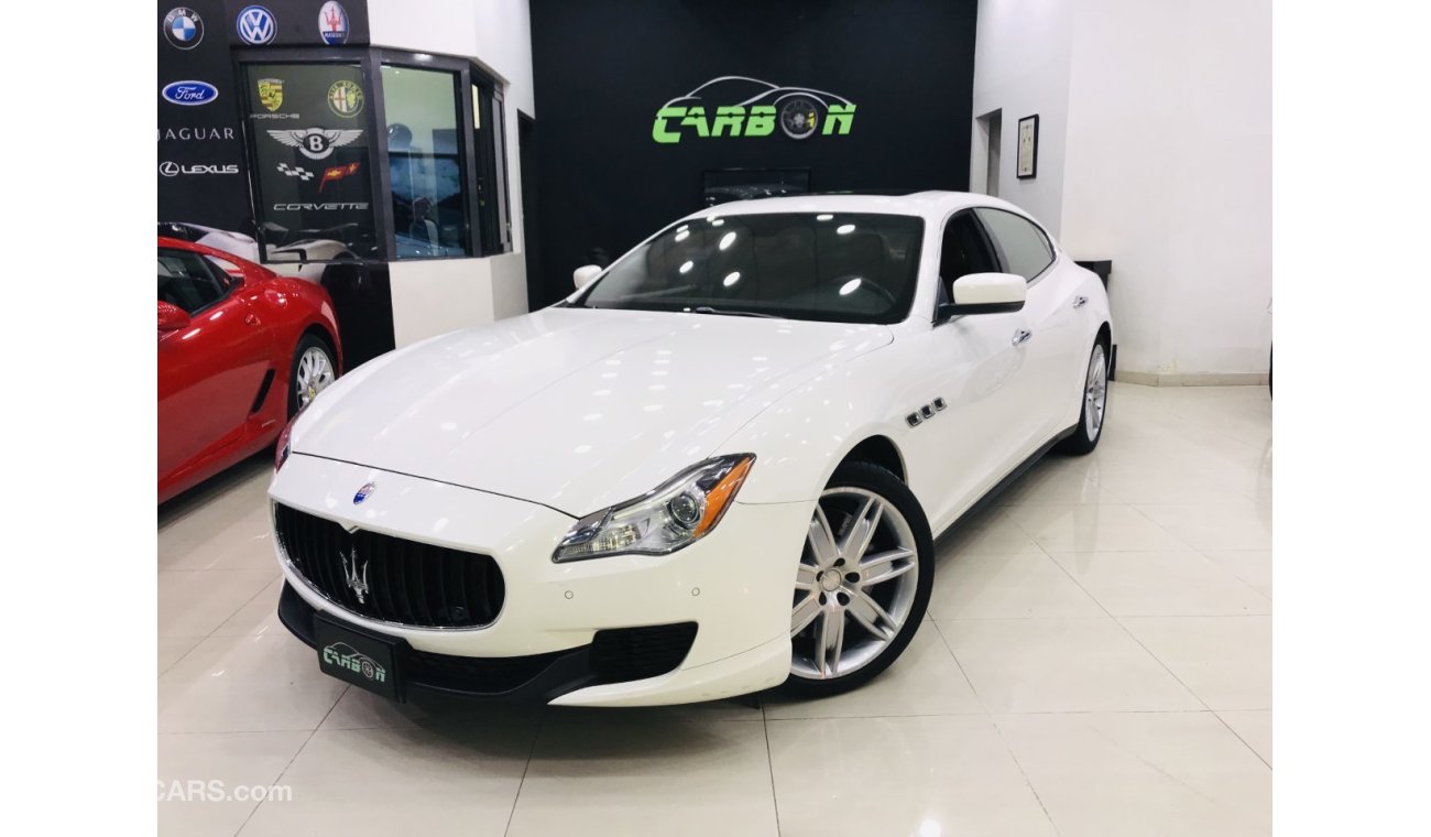 Maserati Quattroporte GTS V8 - 2014 - GCC - UNDER WARRANTY + FREE SERVICE - ( 2,100 AED PER MONTH )