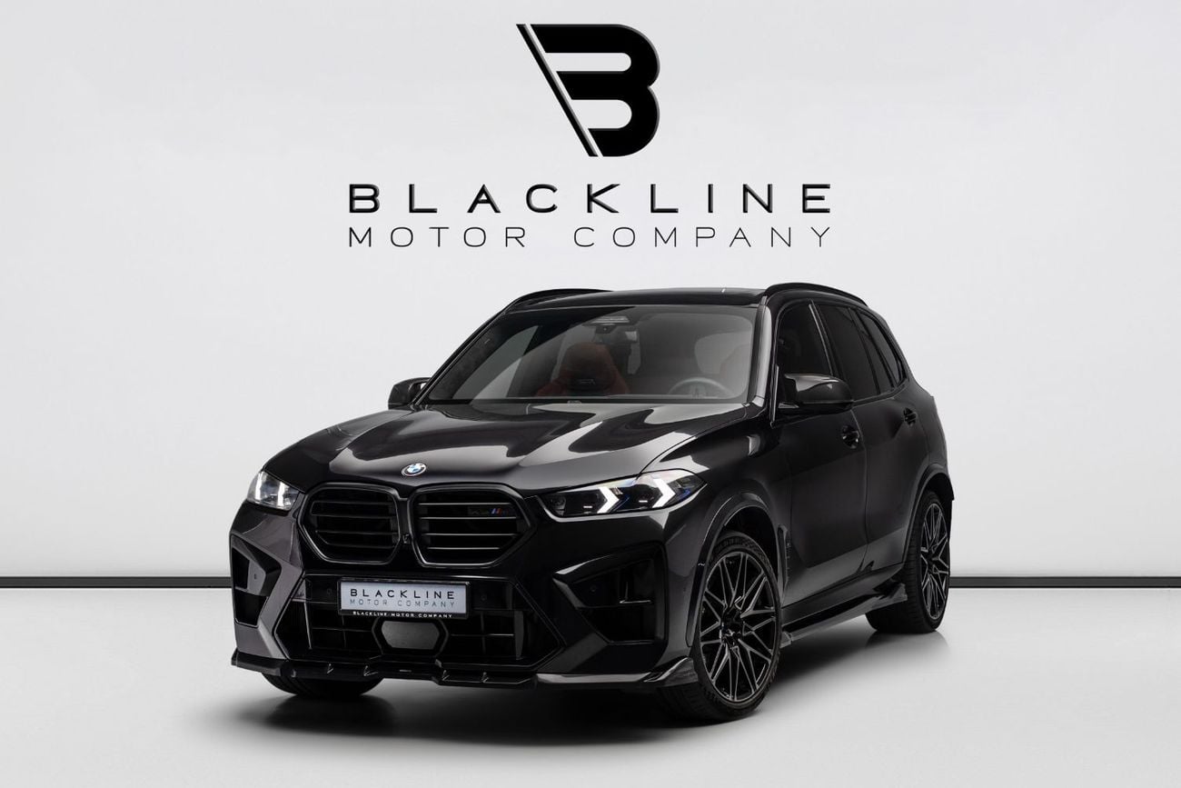 BMW X5 M COMPETITION BUY NOW, PAY 2027 | THE BLACKLINE STANDARD | 2030 BMW Warranty + Service, GCC