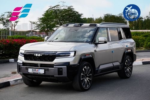 بي واي دي ليوبارد 8 2025 Leopard 8  NEW Flagship 5-seates AWD Gold in White 0Km