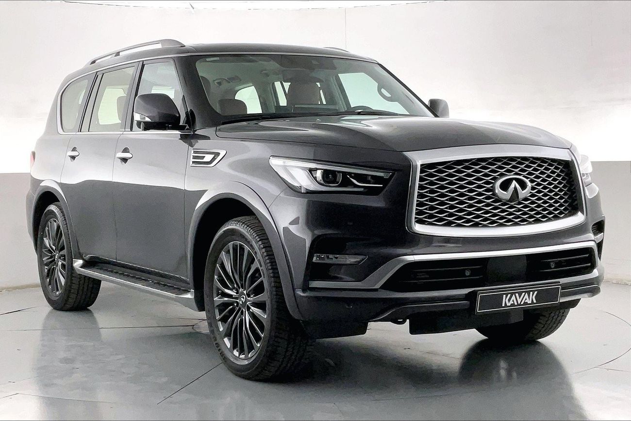 Infiniti QX80 Luxe Sensory (8 Seater) | 1 year free warranty | 0 Down Payment