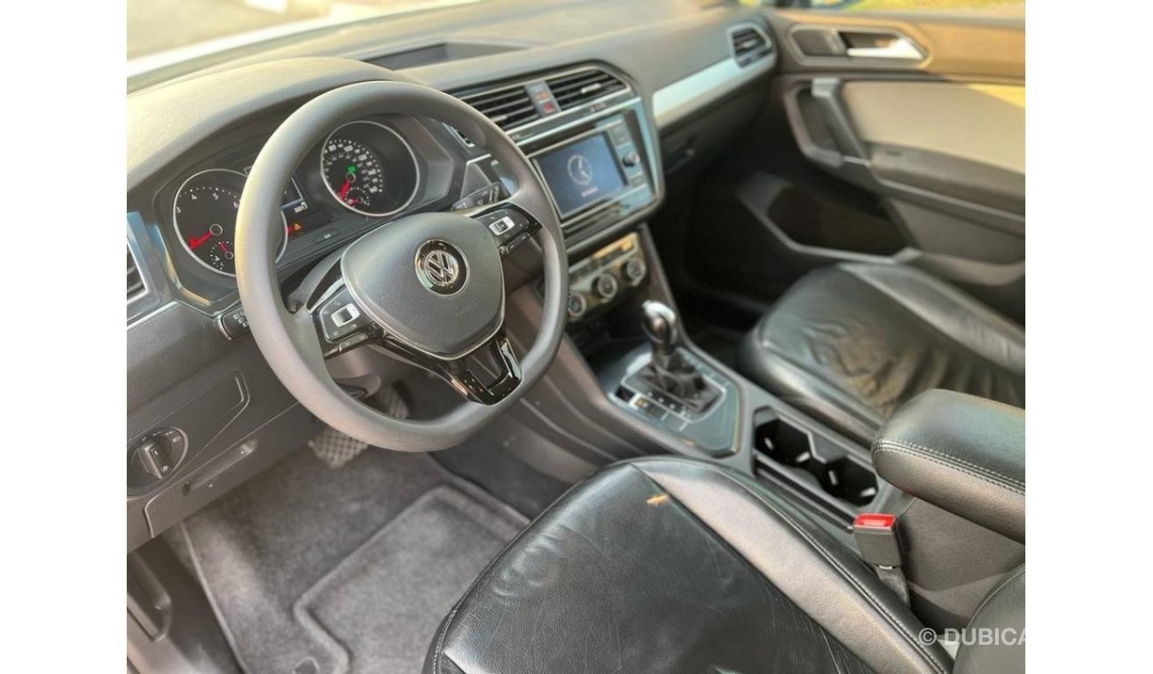 فولكس واجن تيجوان VOLKSWAGIN TIGUAN TSI 2018 IN LOW MILEAGE WITH ONE YEAR WARRANTY