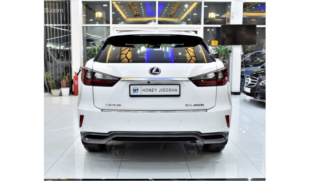 لكزس RX 450 EXCELLENT DEAL for our Lexus RX450 F-Sport HYBRID ( 2016 Model ) in White Color GCC Specs