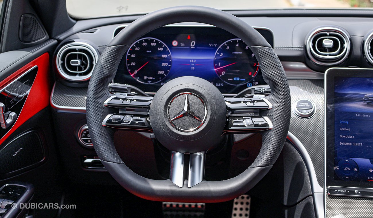 Mercedes-Benz C 180 “Baby S-Class” , GCC , 2022 , Night Package , 0Km , W/3 Yrs or 100K Km WNTY