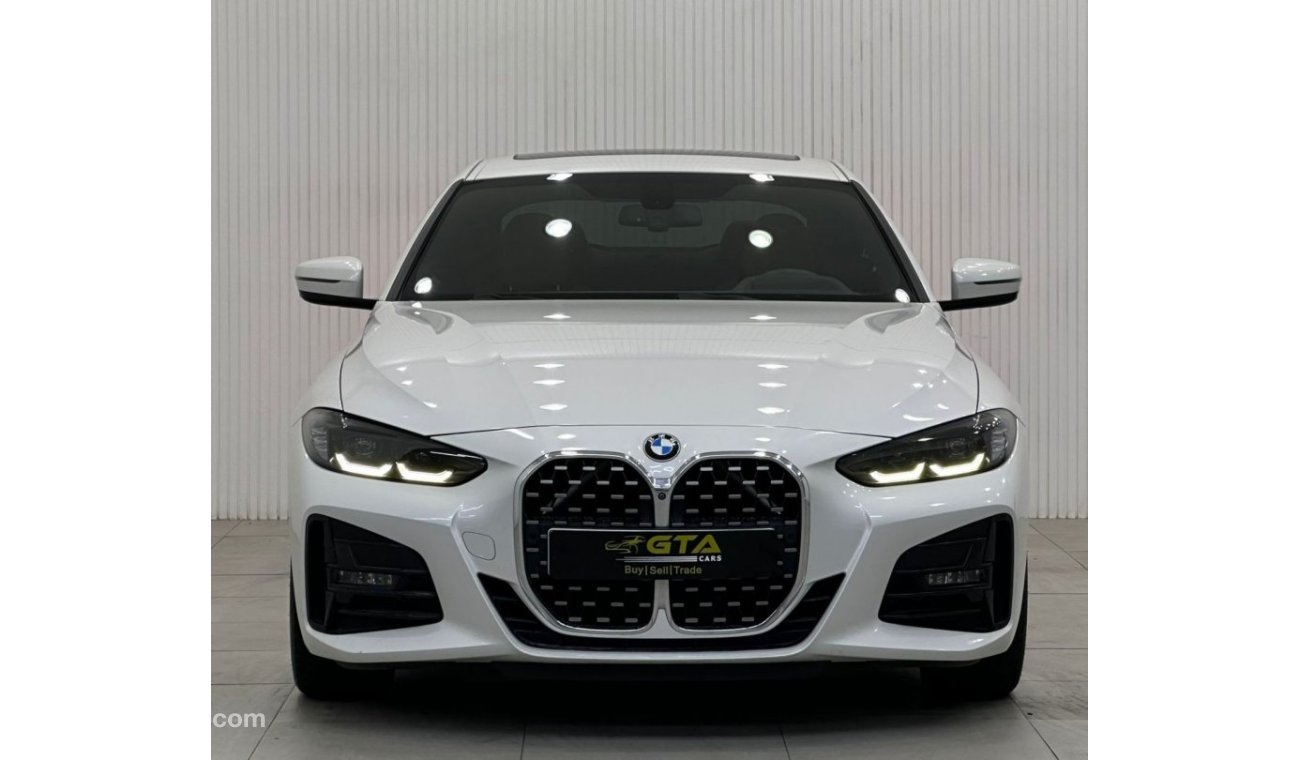 BMW 420i Std 2021 BMW 420i M-Kit, OCT 2025 Agency Warranty + Service Contract, GCC
