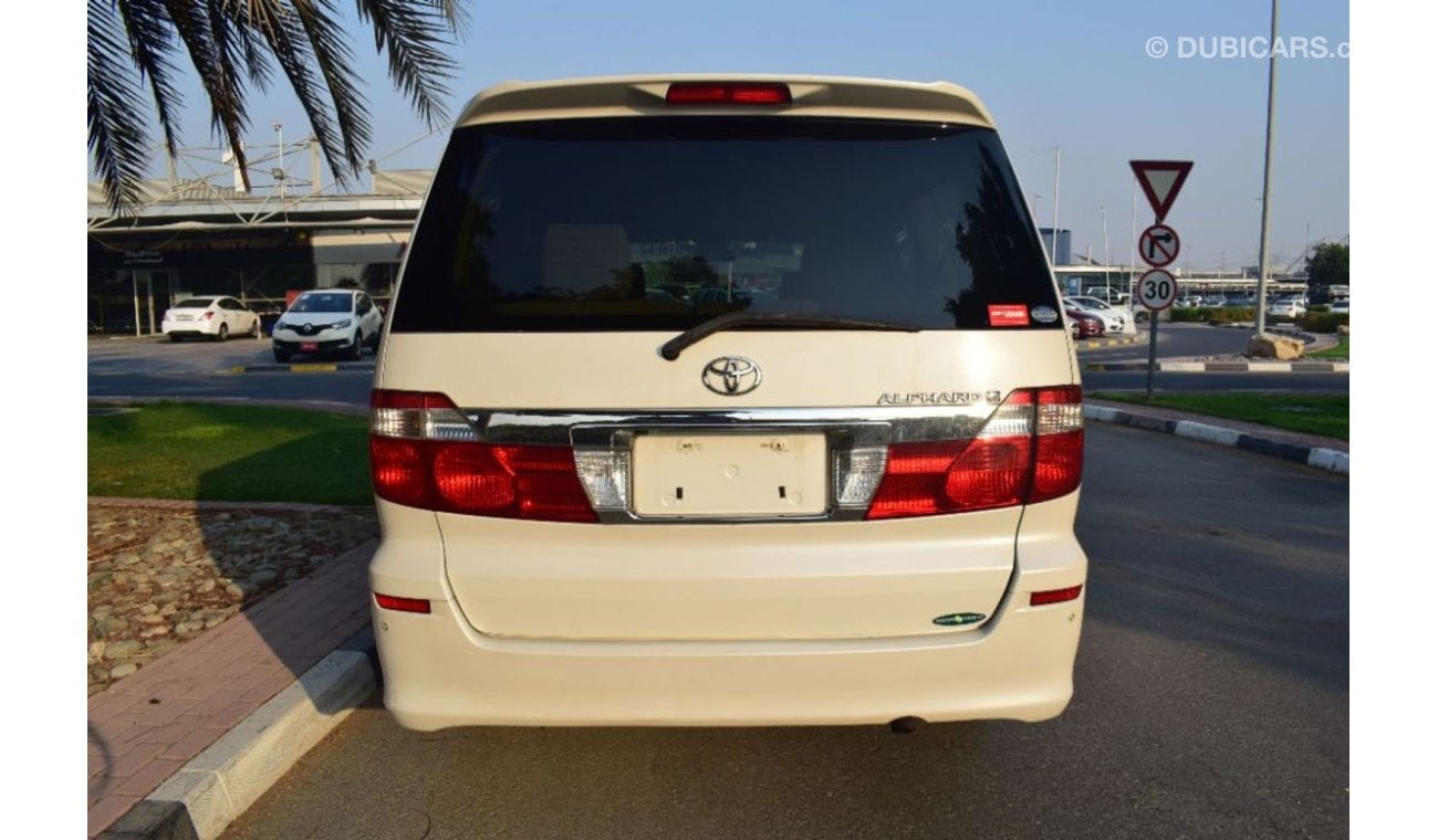 تويوتا ألفارد RHD - Export Only - Japanese Specs - Good Condition