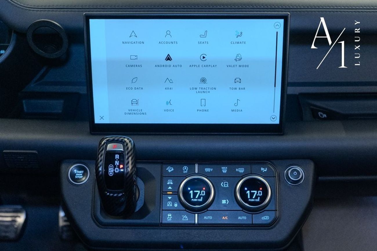 Land Rover Defender 110 P525 Carpathian Edition V8 2023 Land Rover Defender, Warranty, Carbon Fiber Package, Fully Loade