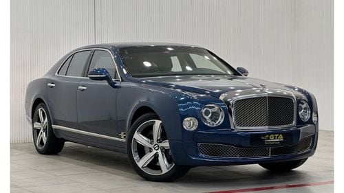 Bentley Mulsanne 2016 Bentley Mulsanne Speed, Service History, Full Options, Low Kms, Excellent Condition, GCC