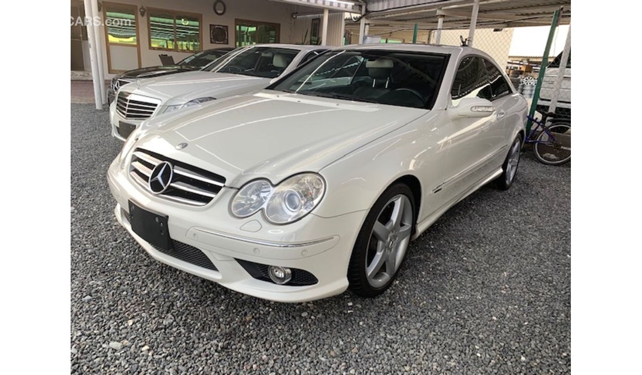 مرسيدس بنز CLK 350 وارد اليابان بطاقة جمركية  CLK350 BODY  KIT AMG  2008