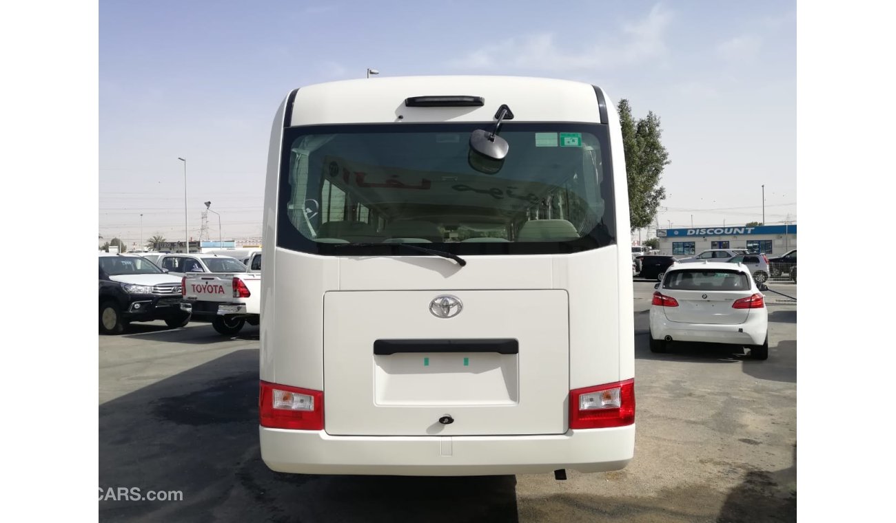 Toyota Coaster New 2019 4.2L Diesel 22 Seats +Cool Box +Curtain +Microphone