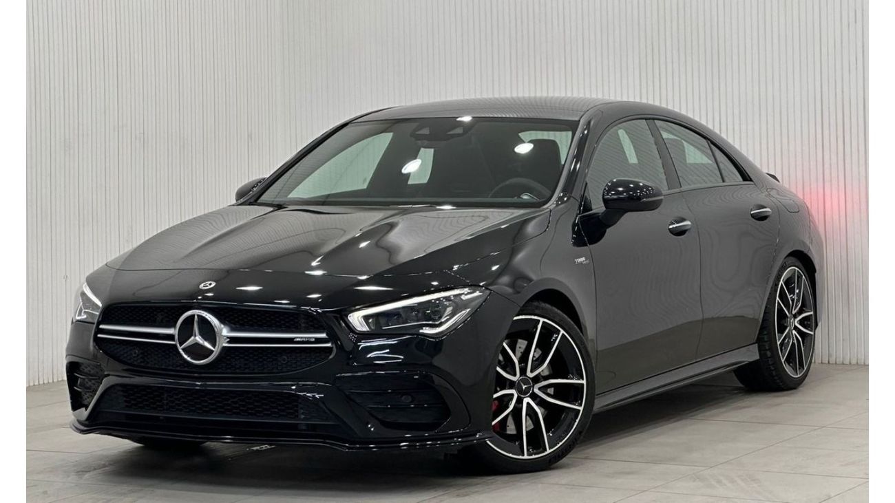 Mercedes-Benz CLA 35 AMG 2023 Mercedes Benz CLA35 AMG 4MATIC, Feb 2028 Mercedes Warranty + Service Pack, Full Options, GCC