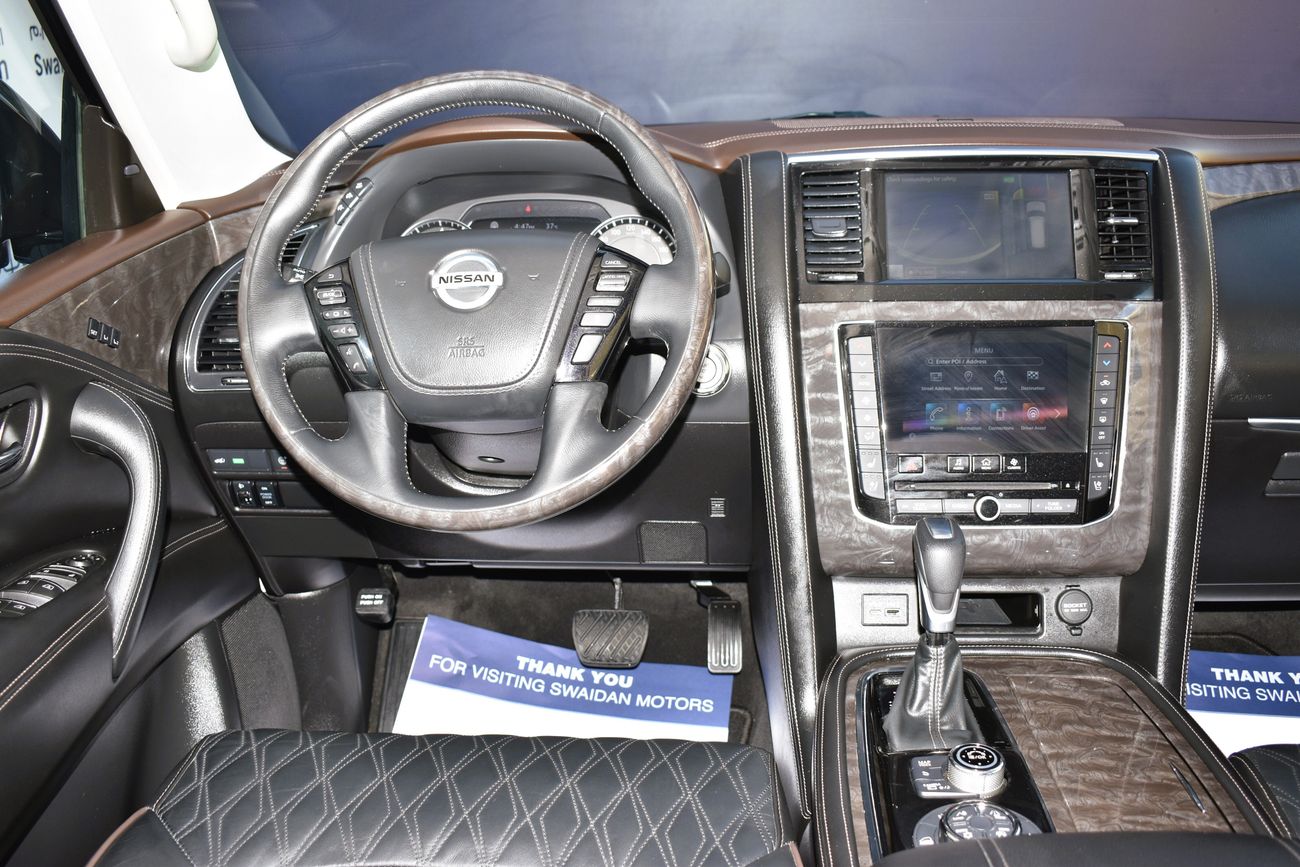 نيسان باترول AED 3359 PM | 5.6L LE PLATINUM V8 4WD GCC DEALER WARRANTY