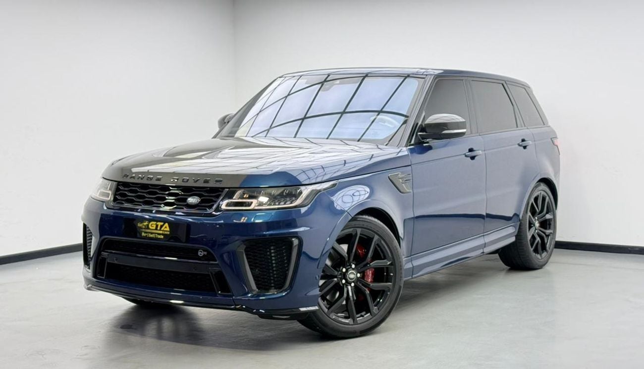 Land Rover Range Rover Sport 2022 Range Rover Sport SVR Carbon Edition, 2028 RR Warranty, Full RR Service History, Low Km, GCC