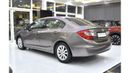 هوندا سيفيك EXCELLENT DEAL for our Honda Civic i-Vtec 1.8L ( 2012 Model ) in Grey Brown Color GCC Specs