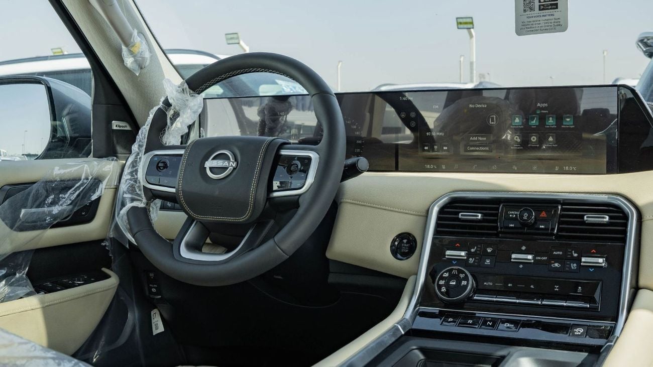 نيسان باترول SE PLATINUM CITY 2026 Nissan Patrol SE Platinum 3.8L AT Petrol (Gray-Beige)(Export Only)