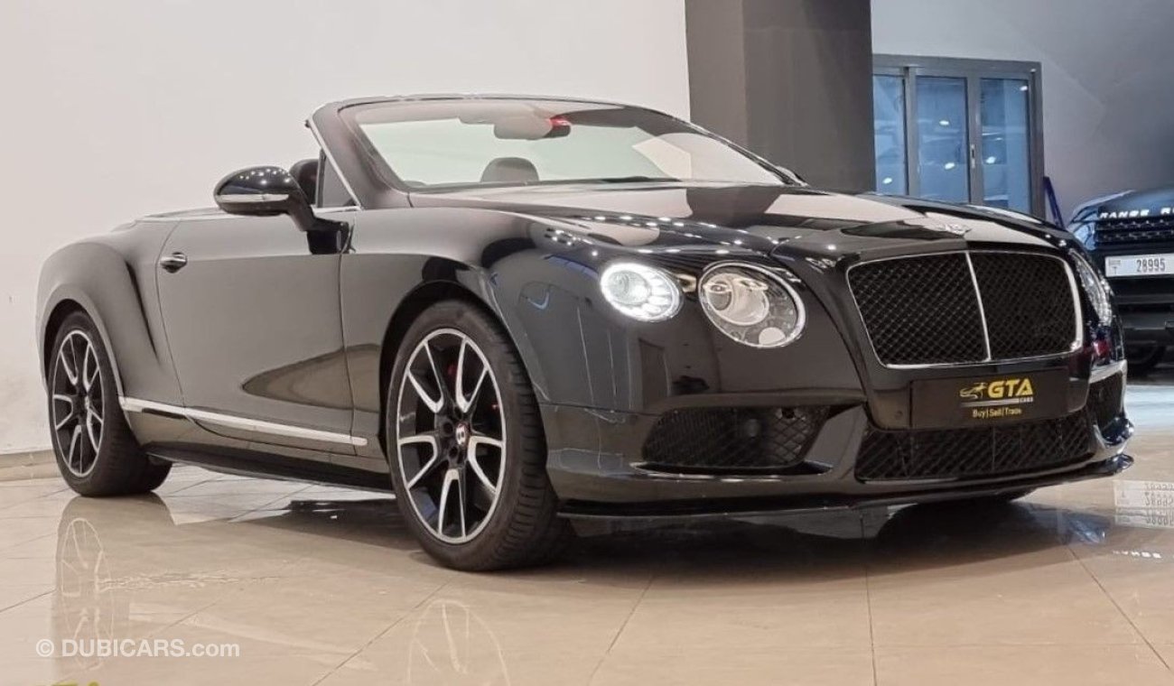 بنتلي كونتيننتال جي تي سي 2015 Bentley Continental GT, Full Service History, GCC