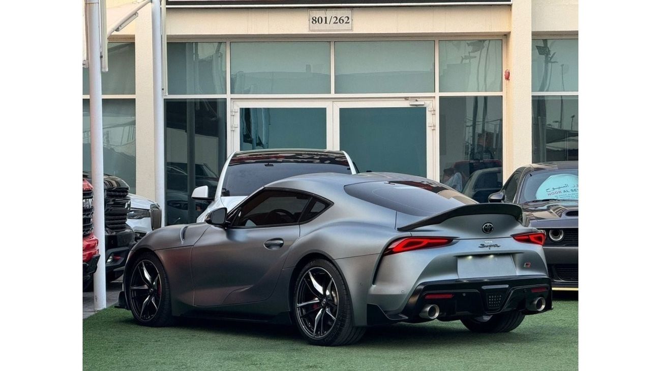 Toyota Supra GR Blue Edition TOYOTA  SUPRA GR GCC 2022 service history (under warranty) Zero accidents