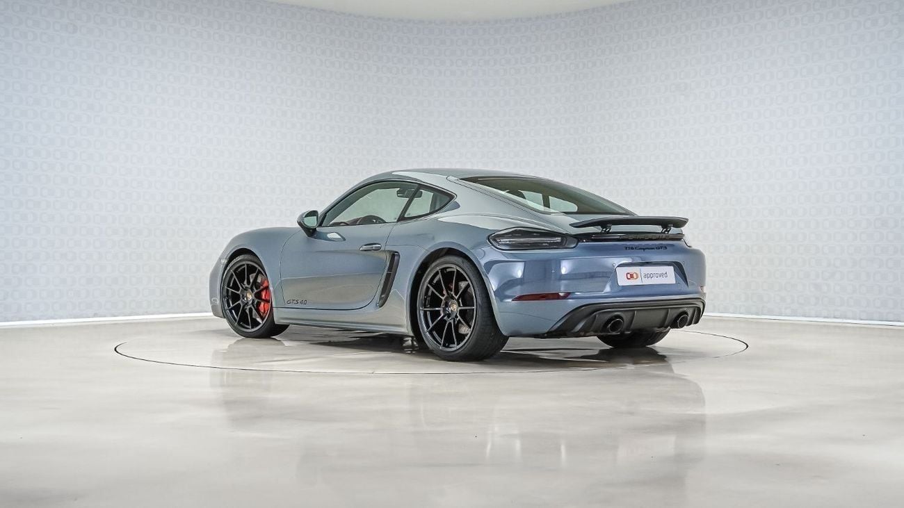 Porsche 718 Cayman GTS 4.0L A/T UAE's Very Best Example | AED 4,839 Per Month