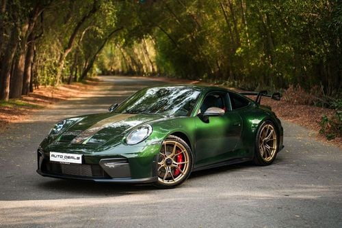 بورش كاريرا جي تي 2026 Porsche 911 GT3 Weissach Package | GCC | Warranty | Green Metallic Neo | 4.0L F6