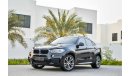 BMW X6M V6 sport agency warranty and service till 2021 - GCC - AED 3,310 Per Month - 0% DP