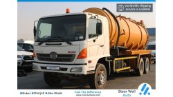 هينو 500 SEWAGE WATER TANKER  EXCELLENT CONDITION GCC SPECS