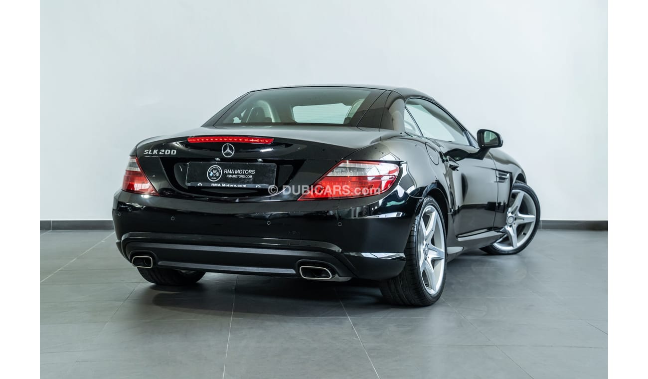 مرسيدس بنز SLK 200 2014 Mercedes-Benz SLK200 / Full Mercedes Benz Service History