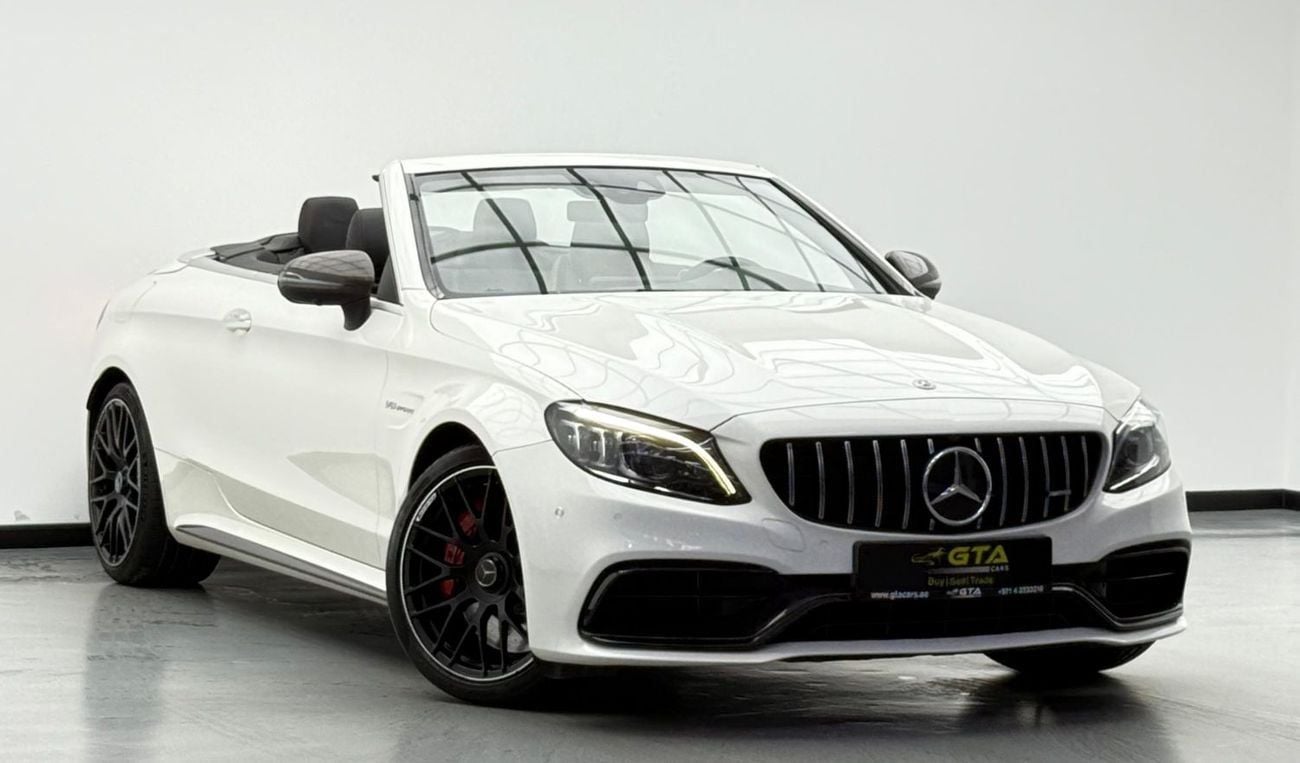 Mercedes-Benz C 63 S 2019 Mercedes Benz C63 S AMG Cabriolet, Warranty, Excellent Condition, GCC