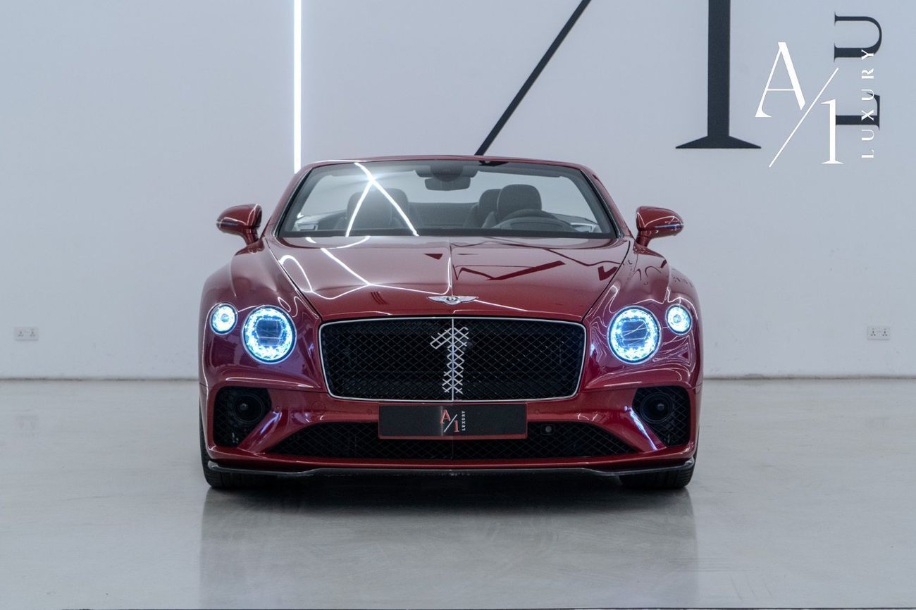 بنتلي كونتيننتال جي تي سي 2020 Bentley Continental GTC Mulliner 1 of 100, Carbon Body Kit, GCC Specs, With Warranty