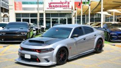 Dodge Charger Charger R/T Hemi V8 2018/SRT Wide Body/Leather Seats/Customized Rims and Lights/Very Good Condition