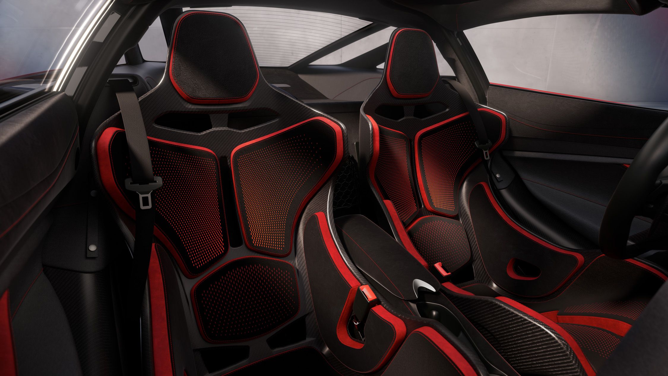 McLaren 750S interior - Seats