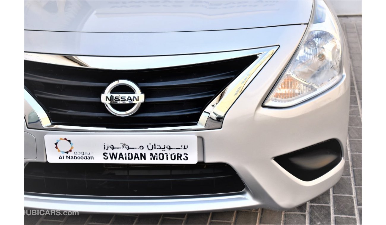 Nissan Sunny | AED 739 PM | 0% DP | 1.5 SV GCC DEALER WARRANTY