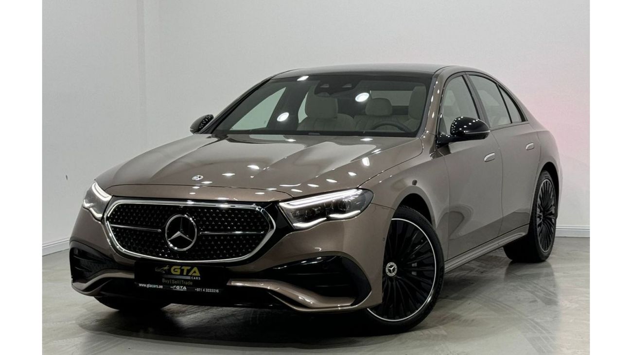 مرسيدس بنز E300 2024 Mercedes-Benz E300 AMG Night Package, May 2029 Mercedes Warranty, Excellent Condition, GCC